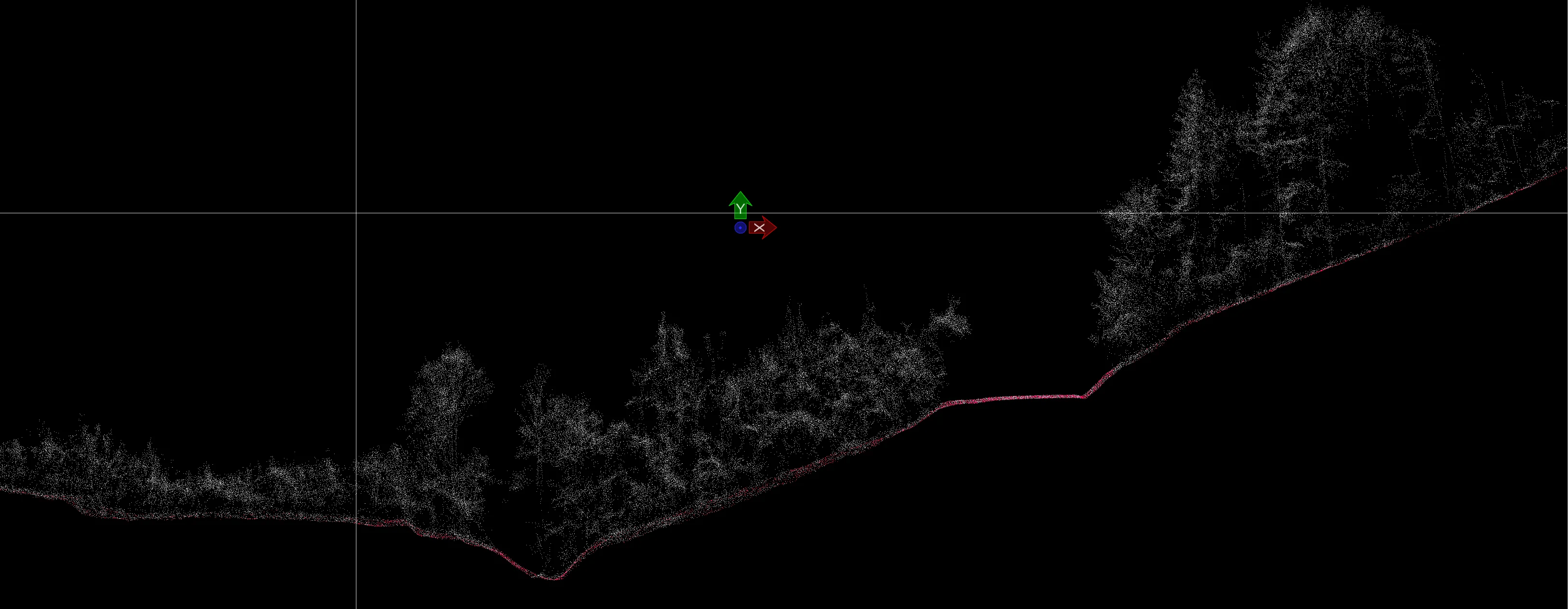 LiDAR map terrain