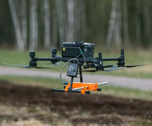 Underground scanning drone